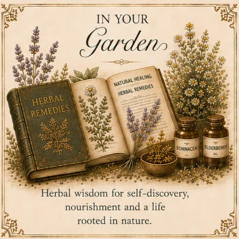 In Your Garden — Herbal wisdom for self-discovery, nourishment and a life rooted in nature.