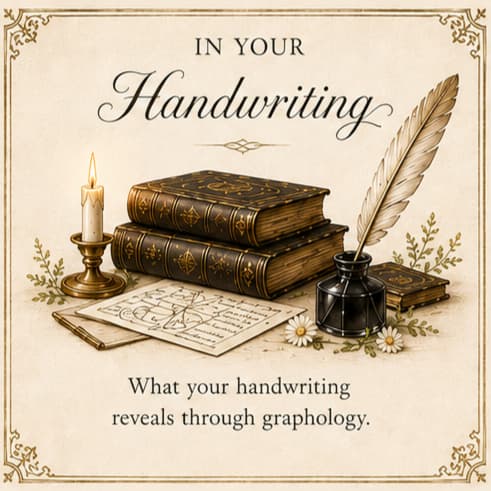 In Your Handwriting — What your handwriting reveals through graphology.