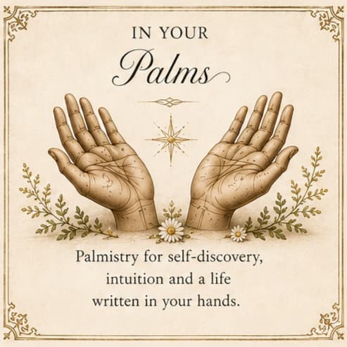 In Your Palms — Palmistry for self-discovery, intuition and a life written in your hands.